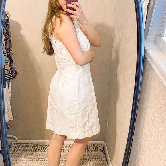 Lilly Pulitzer Sharice Stretch Stretch Shift Dress White - Picture 2 of 10